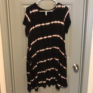 Tie Dye Shift Dress